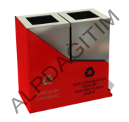 2 Lİ SIFIR ATIK GERİ DÖNÜŞÜM SETİ